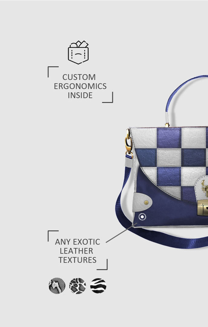 дизайн деловых портфелей ателье сумок Qlare